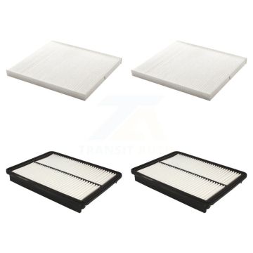 2x Air + 2x Cabin Filter (4 Total) Kit For Hyundai Santa Fe Sport XL KFL-100792