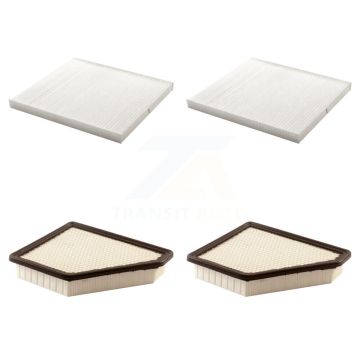 2x Air + 2x Cabin Filter (4 Total) Kit For 2010-2017 Chevrolet Equinox GMC Terrain KFL-100793