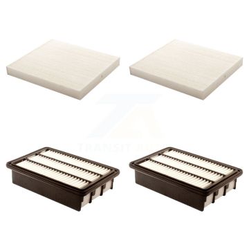2x Air + 2x Cabin Filter (4 Total) Kit For 2007-2009 Hyundai Santa Fe KFL-100804