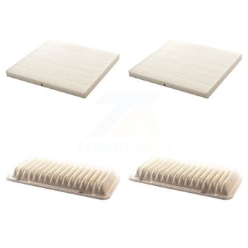 2x Air + 2x Cabin Filter (4 Total) Kit For 2003-2008 Toyota Corolla Matrix KFL-100805