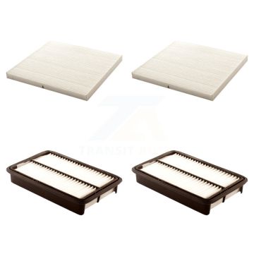 2x Air + 2x Cabin Filter (4 Total) Kit For 2002 Toyota Corolla KFL-100806