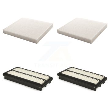 2x Air + 2x Cabin Filter (4 Total) Kit For Honda Pilot Ridgeline Acura MDX Passport KFL-100808