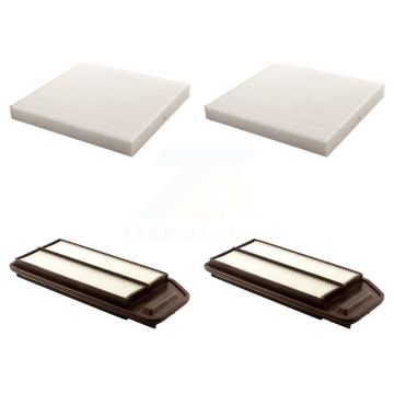 2x Air + 2x Cabin Filter (4 Total) Kit For Honda Accord Acura TSX KFL-100822