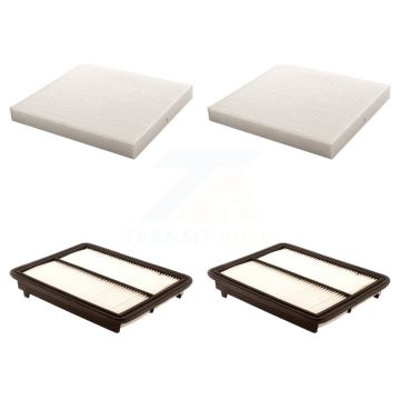 2x Air + 2x Cabin Filter (4 Total) Kit For Honda Accord Acura TL TSX Crosstour KFL-100823