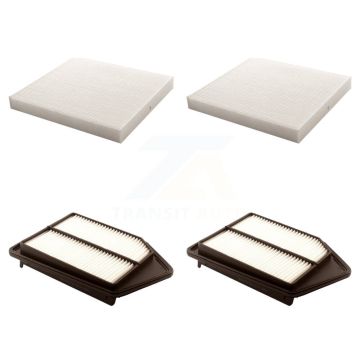 2x Air + 2x Cabin Filter (4 Total) Kit For Honda Accord Acura TLX 2.4L KFL-100825