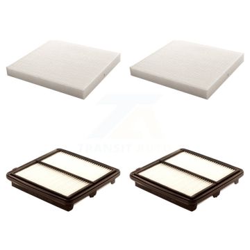 2x Air + 2x Cabin Filter (4 Total) Kit For 2006-2011 Honda Civic 1.3L KFL-100830