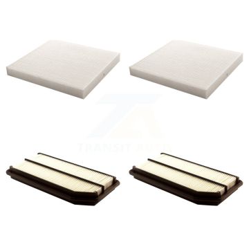 2x Air + 2x Cabin Filter (4 Total) Kit For 2006-2014 Honda Ridgeline KFL-100835