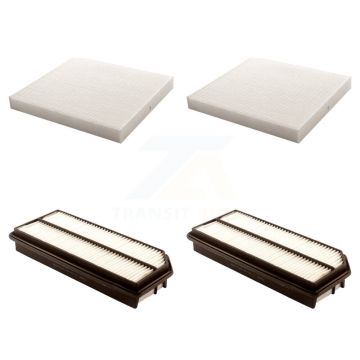 2x Air + 2x Cabin Filter (4 Total) Kit For 2007-2008 Acura TL KFL-100836