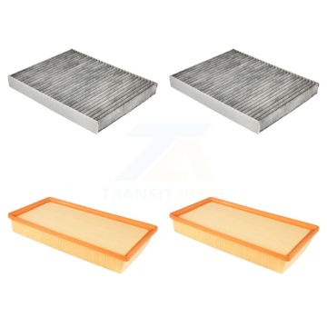 2x Air + 2x Cabin Filter (4 Total) Kit For Porsche Cayenne Volkswagen Touareg Audi Q7 KFL-100840