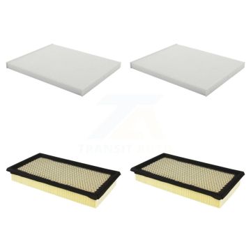 2x Air + 2x Cabin Filter (4 Total) Kit For 2016 Lincoln MKX 3.7L Old Body Style KFL-100844