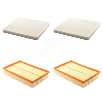 2x Air + 2x Cabin Filter (4 Total) Kit For Volvo S60 XC70 V70 S80 KFL-100850