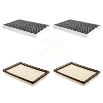 2x Air + 2x Cabin Filter (4 Total) Kit For Dodge Chrysler 300 Charger Challenger Magnum KFL-100853