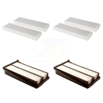 2x Air + 2x Cabin Filter (4 Total) Kit For Honda Accord Acura TL CL KFL-100854