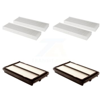 2x Air + 2x Cabin Filter (4 Total) Kit For 1998-2002 Honda Accord 2.3L KFL-100855