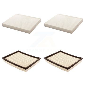 2x Air + 2x Cabin Filter (4 Total) Kit For Nissan Frontier NV2500 NV3500 KFL-100857
