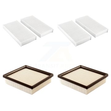 2x Air + 2x Cabin Filter (4 Total) Kit For 1997-2000 Acura EL KFL-100908