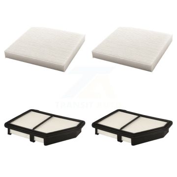 2x Air + 2x Cabin Filter (4 Total) Kit For Honda Civic HR-V KFL-100966