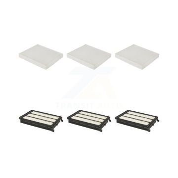 3x Air + 3x Cabin Filter (6 Total) Kit For Hyundai Tucson Kia Sportage KFL-100972