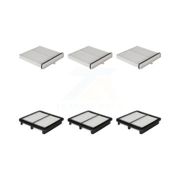 3x Air + 3x Cabin Filter (6 Total) Kit For 2016-2022 Mazda CX-3 KFL-100975