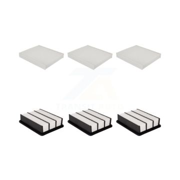 3x Air + 3x Cabin Filter (6 Total) Kit For 2016-2023 Mazda CX-9 KFL-100985