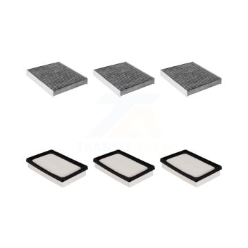 3x Air + 3x Cabin Filter (6 Total) Kit For Toyota Corolla Prius Prime C AWD-e KFL-100992