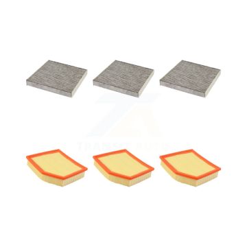 3x Air + 3x Cabin Filter (6 Total) Kit For Lexus IS300 IS350 IS250 GS350 RC350 RC300 KFL-101008