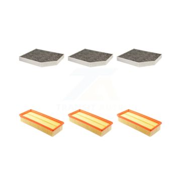 3x Air + 3x Cabin Filter (6 Total) Kit For Audi Q5 A4 Quattro A5 allroad KFL-101014