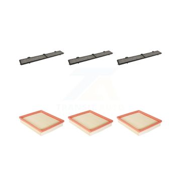 3x Air + 3x Cabin Filter (6 Total) Kit For 2012 BMW 328i xDrive KFL-101021