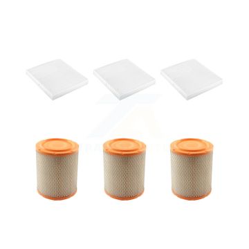 3x Air + 3x Cabin Filter (6 Total) Kit For Jeep Patriot Compass Dodge Caliber KFL-101027