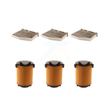 3x Air + 3x Cabin Filter (6 Total) Kit For Volkswagen Jetta Audi A3 KFL-101029