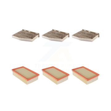 3x Air + 3x Cabin Filter (6 Total) Kit For Volkswagen Tiguan Audi A3 KFL-101033