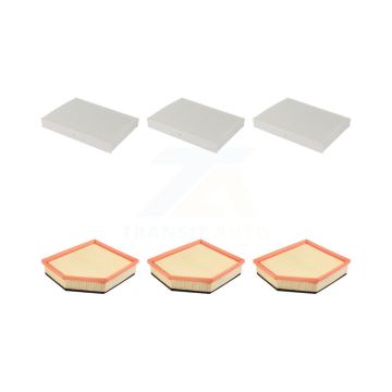 3x Air + 3x Cabin Filter (6 Total) Kit For Volvo XC60 XC70 S60 S80 V60 V70 KFL-101035
