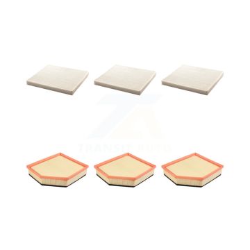 3x Air + 3x Cabin Filter (6 Total) Kit For Volvo XC70 3.0L KFL-101037