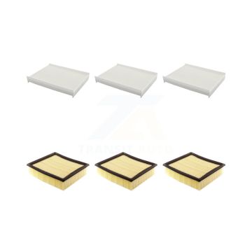3x Air + 3x Cabin Filter (6 Total) Kit For Ford F-150 Expedition Lincoln Navigator KFL-101050
