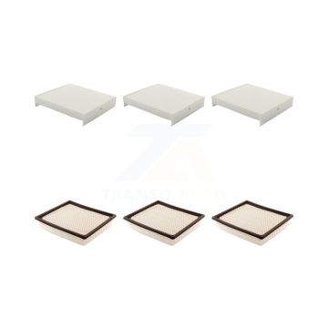 3x Air + 3x Cabin Filter (6 Total) Kit For Ford Mustang KFL-101055