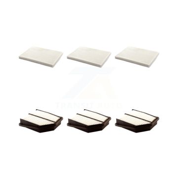 3x Air + 3x Cabin Filter (6 Total) Kit For 2009-2013 Suzuki Grand Vitara KFL-101062