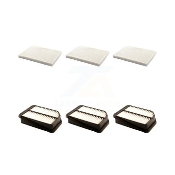 3x Air + 3x Cabin Filter (6 Total) Kit For 2006-2008 Suzuki Grand Vitara KFL-101063