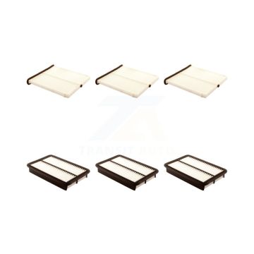 3x Air + 3x Cabin Filter (6 Total) Kit For Mazda CX-5 3 Sport 6 KFL-101082