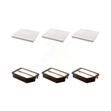 3x Air + 3x Cabin Filter (6 Total) Kit For Hyundai Elantra Kia Forte GT Rondo Forte5 Koup KFL-101083