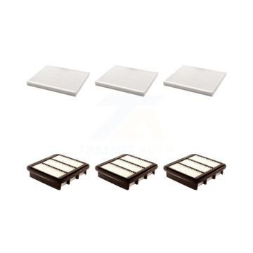 3x Air + 3x Cabin Filter (6 Total) Kit For Hyundai Elantra Kia Forte5 KFL-101085