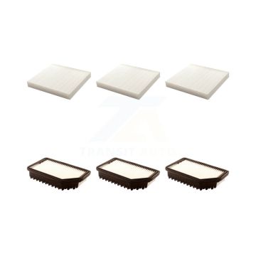 3x Air + 3x Cabin Filter (6 Total) Kit For 2012-2013 Kia Soul KFL-101092