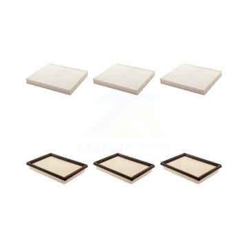 3x Air + 3x Cabin Filter (6 Total) Kit For INFINITI Q50 Q60 FX35 QX70 FX50 FX37 KFL-101097