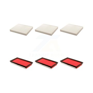 3x Air + 3x Cabin Filter (6 Total) Kit For INFINITI Q50 KFL-101098