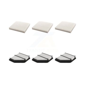 3x Air + 3x Cabin Filter (6 Total) Kit For 2016-2022 Honda HR-V KFL-101108