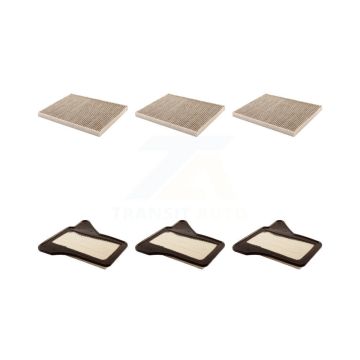 3x Air + 3x Cabin Filter (6 Total) Kit For 2004-2008 Chrysler Pacifica KFL-101115