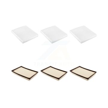 3x Air + 3x Cabin Filter (6 Total) Kit For Ram 1500 Dodge 2500 3500 KFL-101137