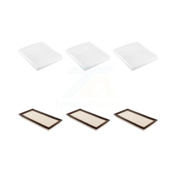 3x Air + 3x Cabin Filter (6 Total) Kit For Jeep Dodge Caliber Patriot Compass KFL-101140