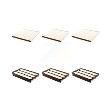 3x Air + 3x Cabin Filter (6 Total) Kit For Toyota Avalon Solara KFL-101147