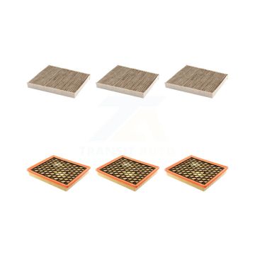 3x Air + 3x Cabin Filter (6 Total) Kit For Chevrolet Impala Buick Regal KFL-101152