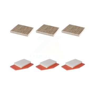 3x Air + 3x Cabin Filter (6 Total) Kit For Chevrolet Malibu Buick LaCrosse KFL-101157